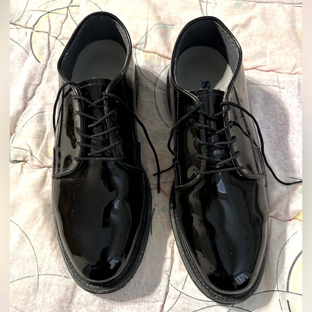Bates Black Dress Shoes Size 8.5 D